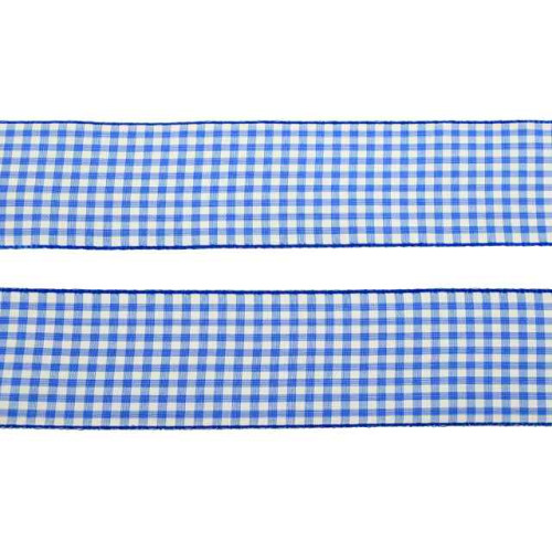 3 meter sierlint bakkersruit blauw 38mm 