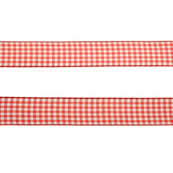 3 meter sierlint bakkersruit rood 25mm 3 meter sierlint bakkersruit rood 25mm