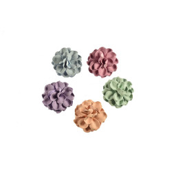 3d bloemen set 5 kleuren 45 mm 3d bloemen set 5 kleuren 45 mm