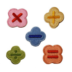wiskunde symbolen patch set zelfklevend wiskunde symbolen patch set zelfklevend