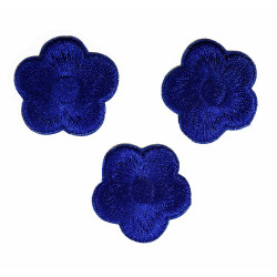 bloemen patch set kobalt blauw zelfklevend bloemen patch set kobalt blauw zelfklevend