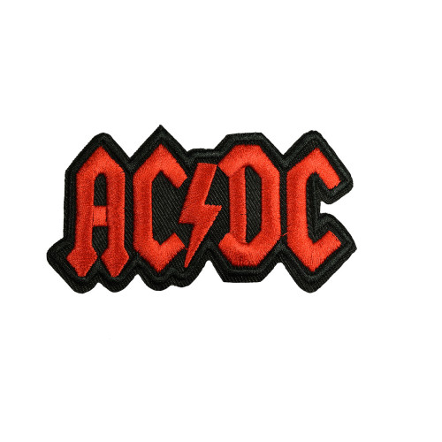 ACDC embleem opstrijkbaar