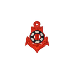 applicatie anker blauw reddings band rood applicatie anker blauw reddings band rood