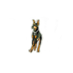 applicatie hond dobermann