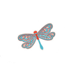applicatie libelle turquoise applicatie libelle turquoise