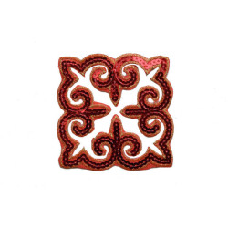 applicatie pailletten rood applicatie pailletten rood