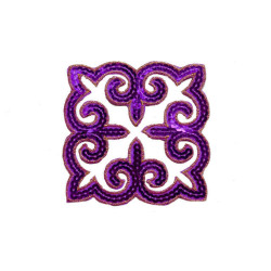 applicatie pailletten violet applicatie pailletten violet