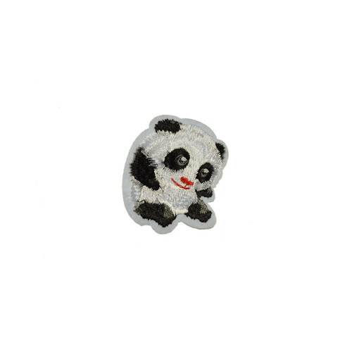 applicatie panda beer wit