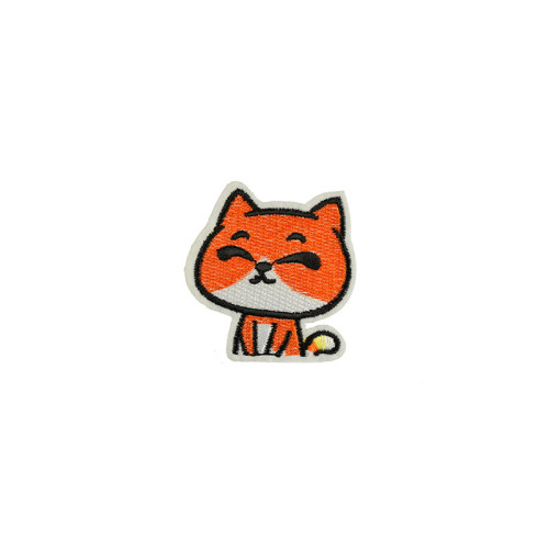 applicatie poezenkop oranje