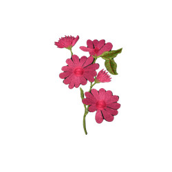 applicatie roze anemoon op tak middelgroot applicatie roze anemoon op tak middelgroot