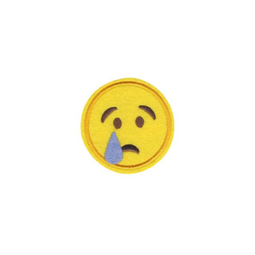 applicatie smiley sad middel