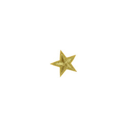 applicatie ster goud 4 cm applicatie ster goud 4 cm
