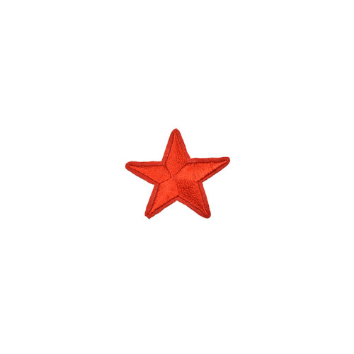 applicatie ster rood 4,5 cm