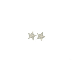 applicatie ster wit 2,5 cm 2 stuks applicatie ster wit 2,5 cm 2 stuks