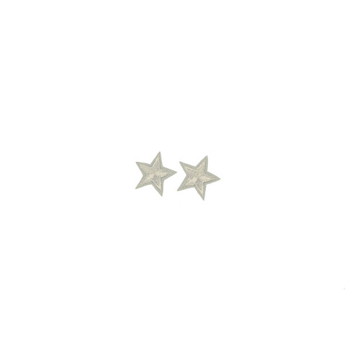 applicatie ster wit 2,5 cm 2 stuks applicatie ster wit 2,5 cm 2 stuks