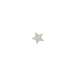 applicatie ster wit 3 cm applicatie ster wit 3 cm