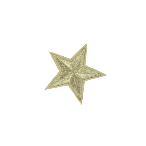 applicatie ster zilver 8 cm