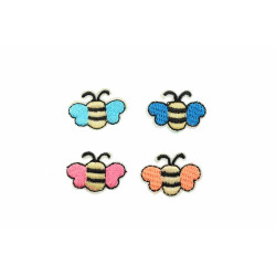 applicatie vliegjes set van 4 stuks applicatie vliegjes set van 4 stuks
