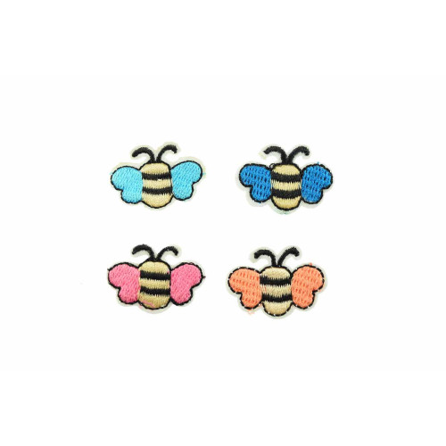 applicatie vliegjes set van 4 stuks