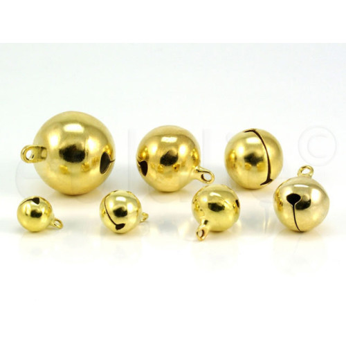 belletjes goud 1.8 cm (10 stuks)