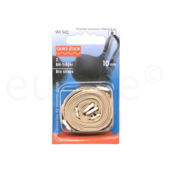 BH bandjes 1 cm Gold-Zack huidskleur
