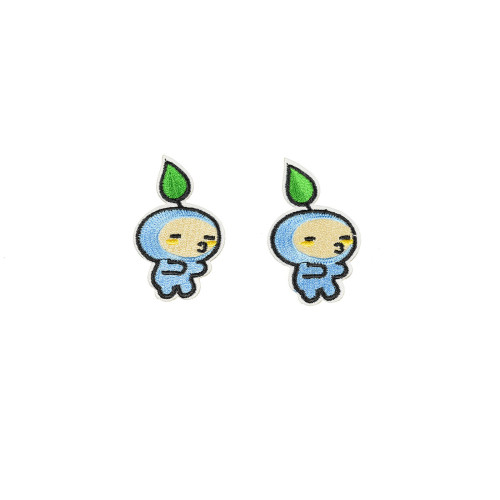 blauwe mannetjes patch 2 stuks