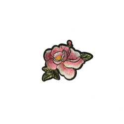 bloem applicatie poeder roze bloem applicatie poeder roze