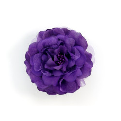 bloem corsage met kralen stamper paars bloem corsage met kralen stamper paars