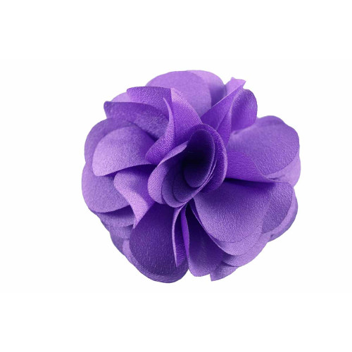 bloem corsage organza lila