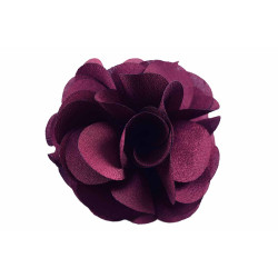 bloem corsage organza wijnrood bloem corsage organza wijnrood