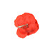 bloem corsage roos rood - 1