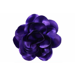 bloem corsage satijn glans paars bloem corsage satijn glans paars