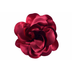 bloem corsage satijn glans rood bloem corsage satijn glans rood