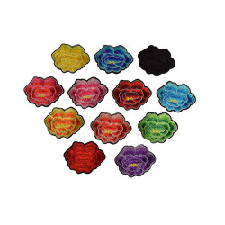 bloemen applicaties set 12 kleuren bloemen applicaties set 12 kleuren