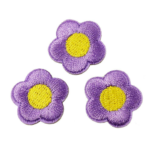 bloemen patch set lila zelfklevend bloemen patch set lila zelfklevend