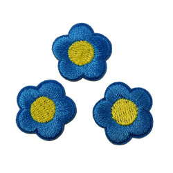 bloemen patch set turquoise zelfklevend bloemen patch set turquoise zelfklevend