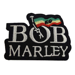 Bob Marley strijkapplicatie Bob Marley strijkapplicatie