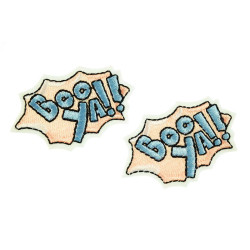 Boo Ya patch 2 stuks Boo Ya patch 2 stuks