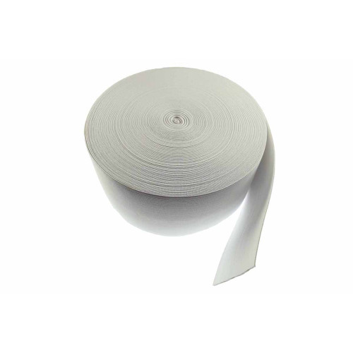 breed elastiek 15 cm wit per meter