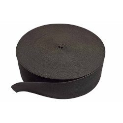 breed elastiek 8 cm zwart per meter
