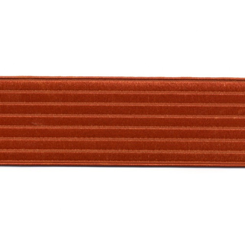 ceintuur elastiek oranje 6 cm