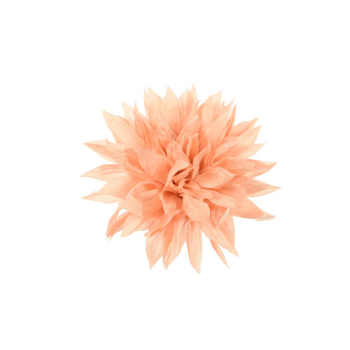corsage koraal roze dahlia