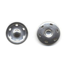 drukkers opnaaibaar zilver 3 cm
