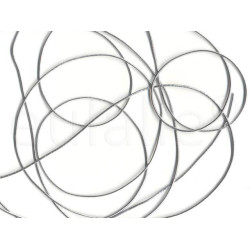 elastiek 1,5 mm zilver (5 meter) elastiek 1,5 mm zilver (5 meter)