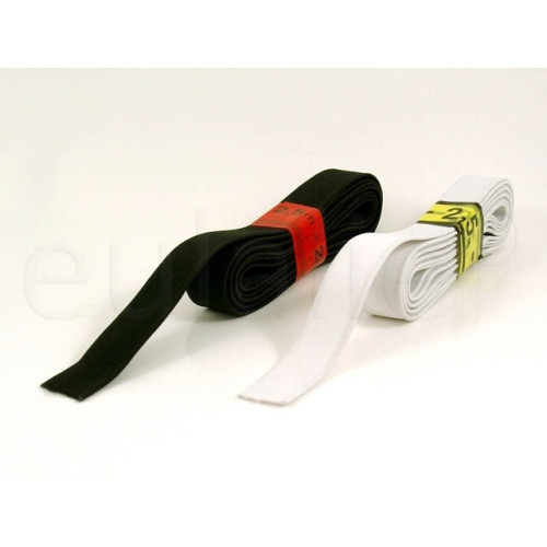 elastiek 20 mm breed zwart of wit 2,5 meter