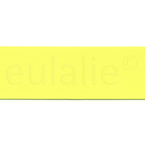elastiek fluor geel 6 cm