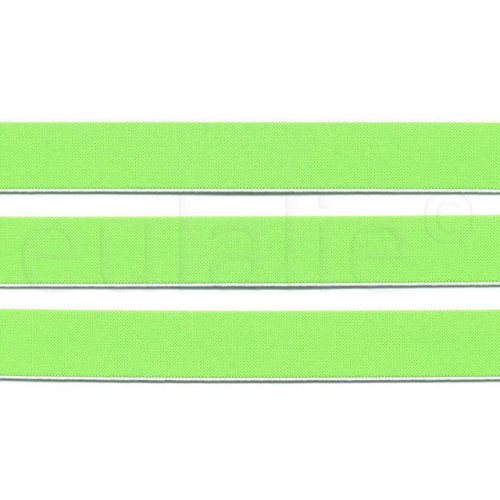 elastiek fluor groen 2.5 cm