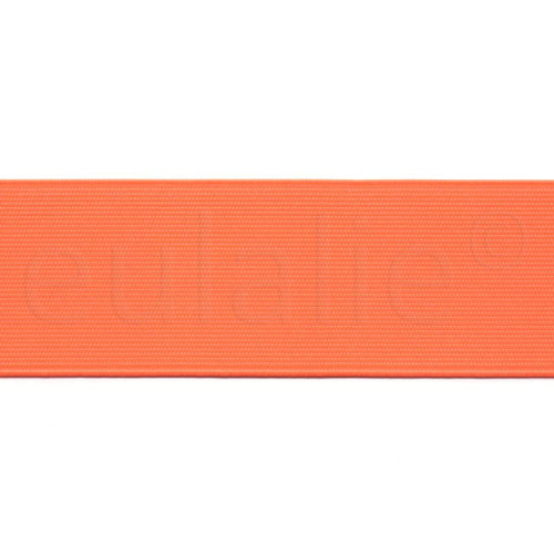 elastiek fluor oranje 6 cm