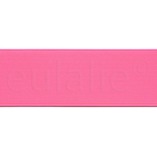 elastiek fluor roze 6 cm