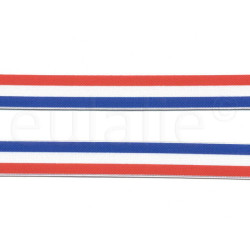 elastiek rood wit blauw 2.5 cm elastiek rood wit blauw 2.5 cm
